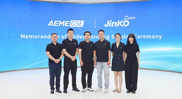 AEME GSE and JinkoSolar Sign MoU to Advance Zero-Carbon Airports and Hangars
