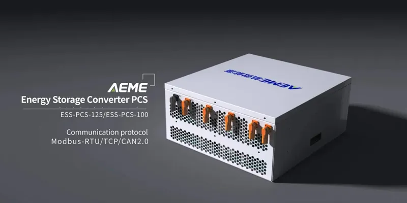 AEMEnergy 125kW SiC modular PCS